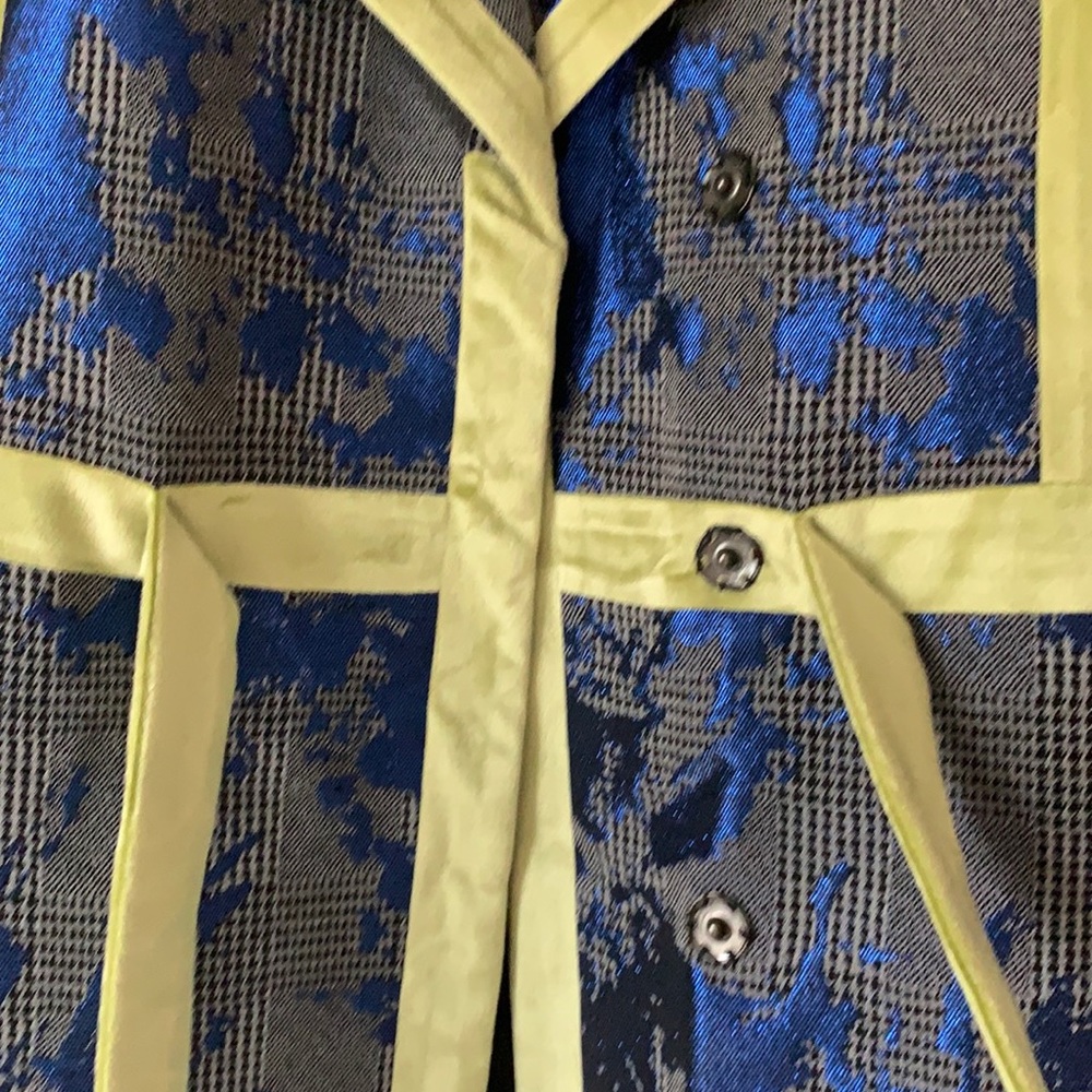 NWT Vivienne Hu Tweed Velvet Jacket - Picture 7 of 8